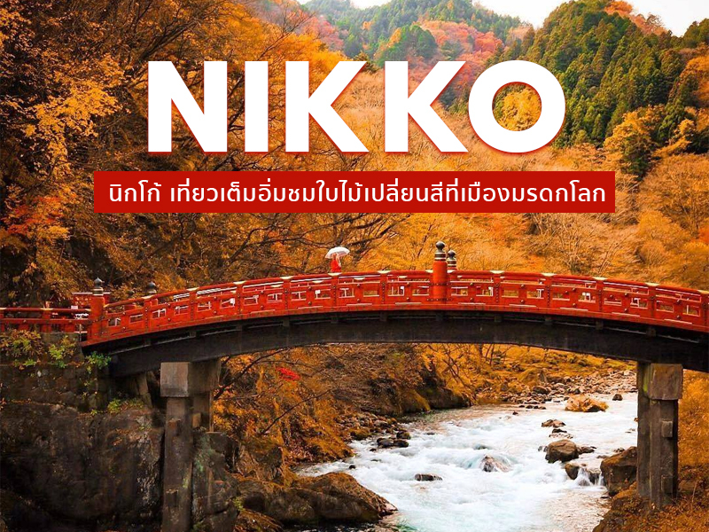 Nikko นิกโก้ เที่ยวเต็มอิ่มชมใบไม้เปลี่ยนสีที่เมืองมรดกโลก