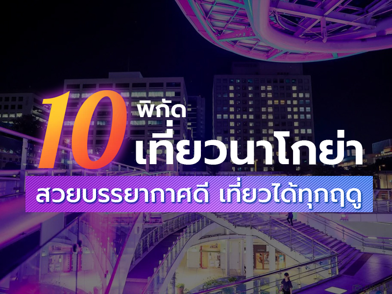 เที่ยวนาโกย่า ชี้เป้า 10 พิกัด สวยบรรยากาศดี เที่ยวได้ทุกฤดู