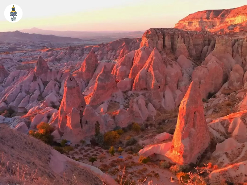 หุบเขา Red และ Rose Valleys จุดชมพระอาทิตย์ตกที่สวยที่สุดใน Cappadocia