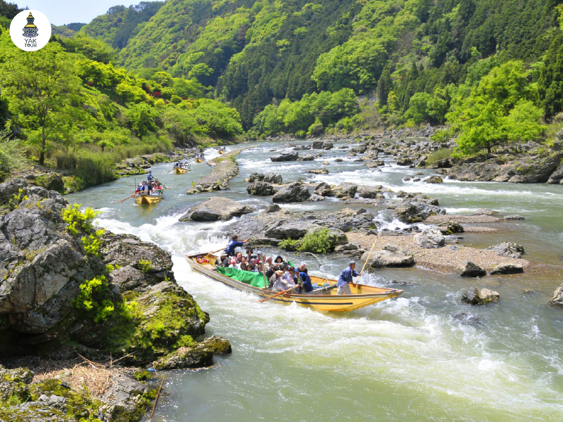 ล่องเรือแม่น้ำโฮซูกาวะ-hozugawa-kudari