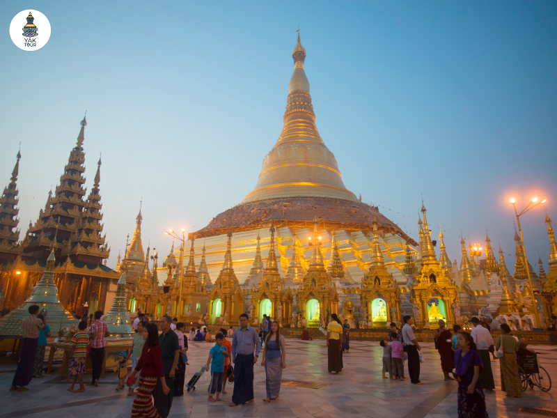 พระมหาเจดีย์ชเวดากอง-Shwedagon-Pagoda