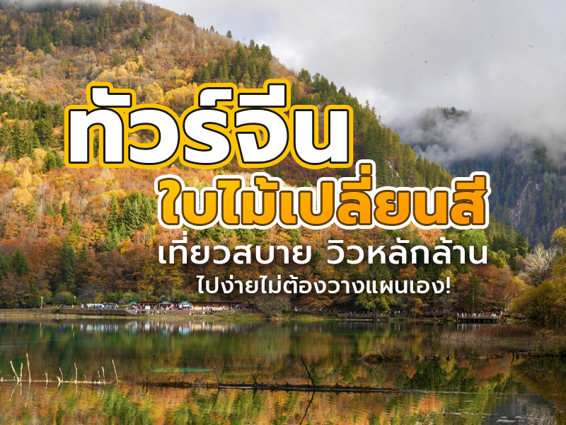 ทัวร์จีนใบไม้เปลี่ยนสี เที่ยวสบาย วิวหลักล้าน ไปง่าย ไม่ต้องวางแผนเอง!
