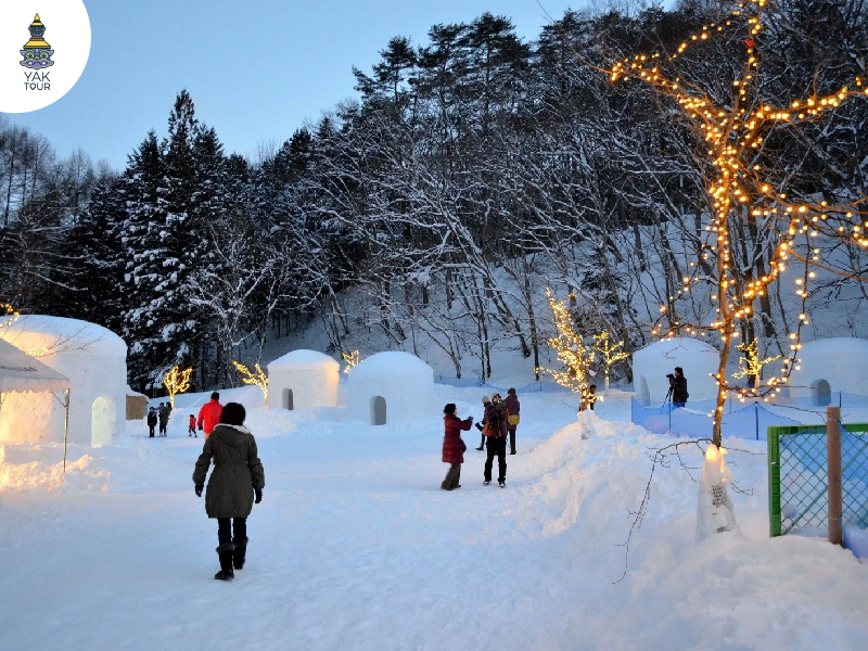 เทศกาลหิมะ Kamakura ที่ยูนิชิกาวะ กระท่อมหิมะสุดโรแมนติกในนิกโก้
