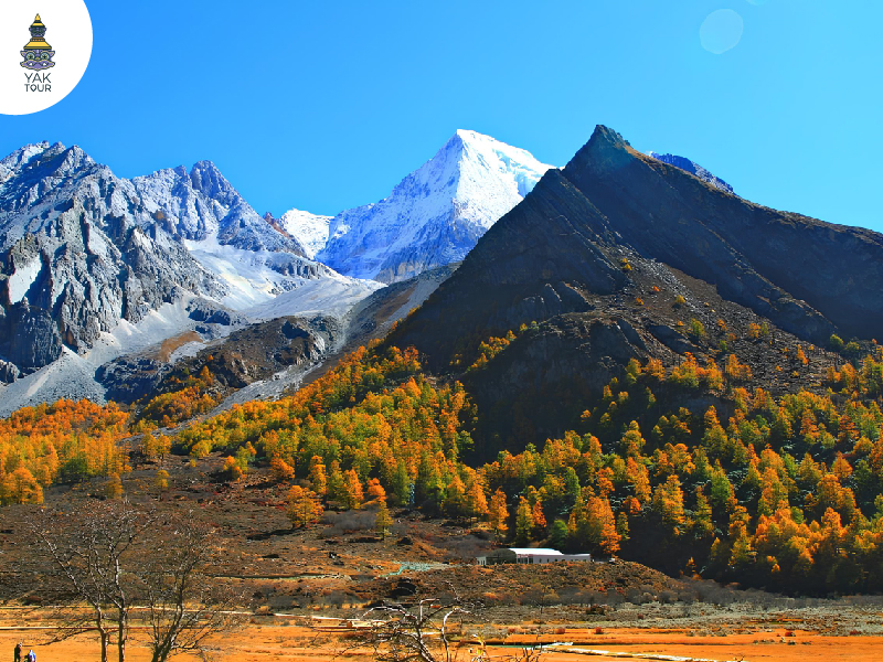 ยอดเขาเซี่ยโยโตเจีย (Xianuoduoji) Yading ภูเขาหิมะรูปพีรามิดในธิเบตน้อยแห่งจีน