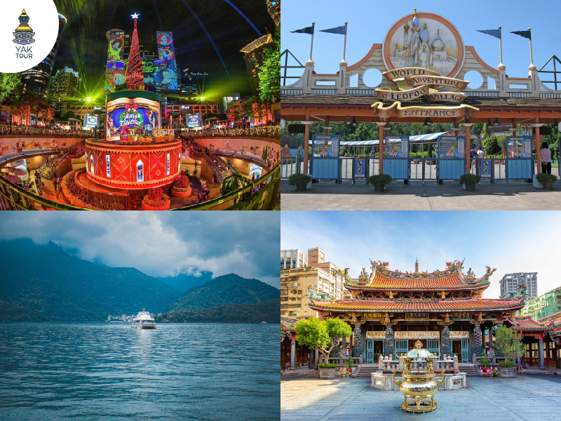 ครอบครัวเที่ยวปีใหม่ ไต้หวัน ไทเป 101 Leofoo Village Theme Park
